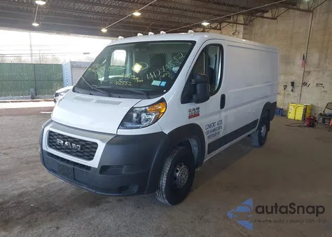 2021 Ram Promaster 1500 Low Roof 136 Wb from USA, damaged, VIN 3C6LRVAG9ME521265